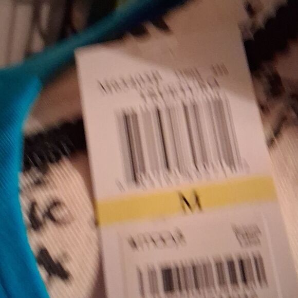 NWT Cable & Gauge Turquoise Textured Blouse Medium - Picture 13 of 13